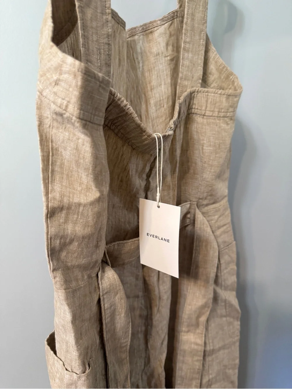 Everlane beige sleeveless