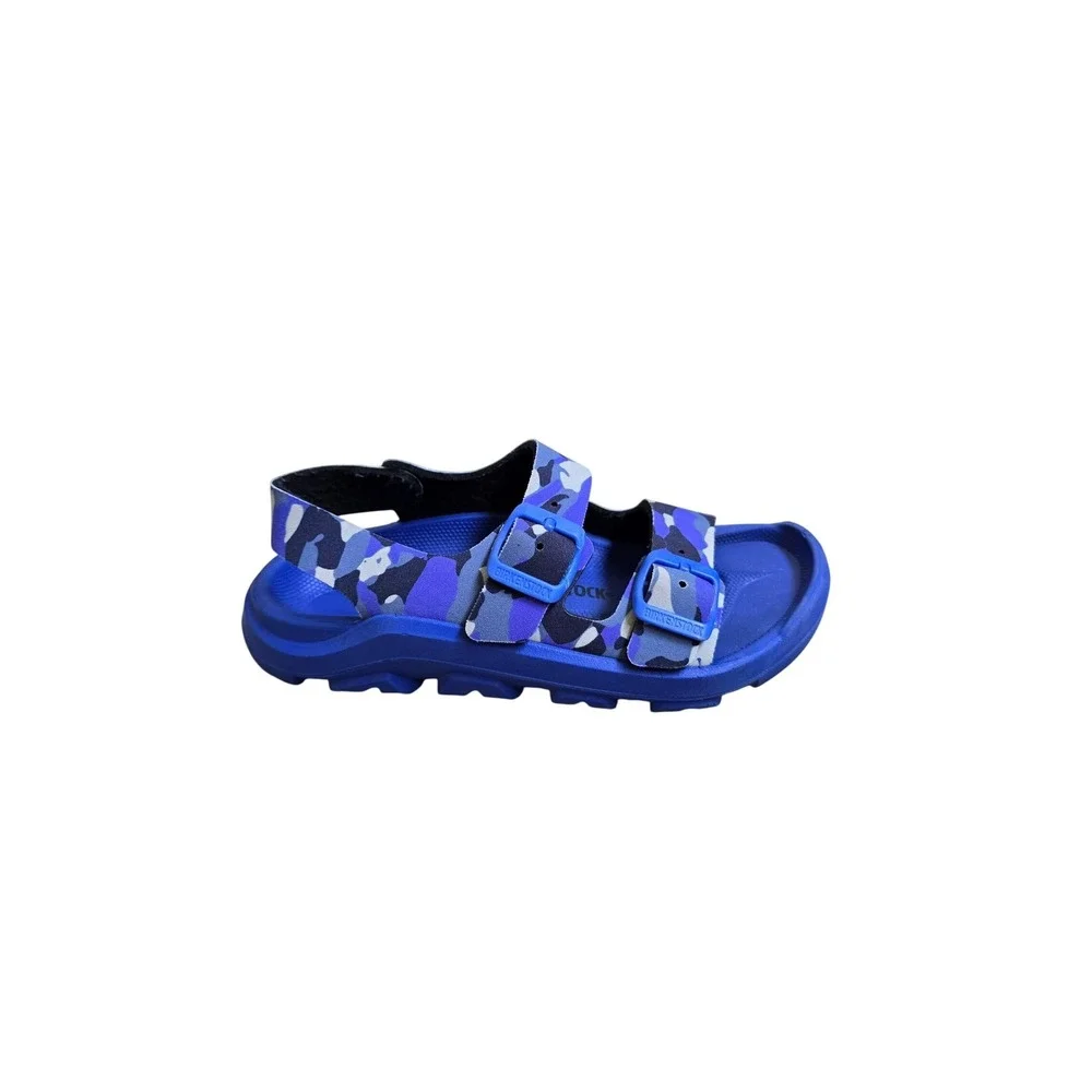 Birkenstock Mogami Sandal Camo Ultra Blue‎ Kids Size 31EU 13US
