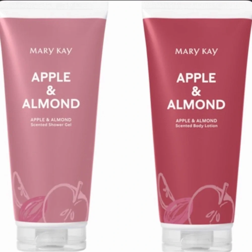 Mary Kay Apple & Almond Body Care Set - Shower Gel & Body Lotion