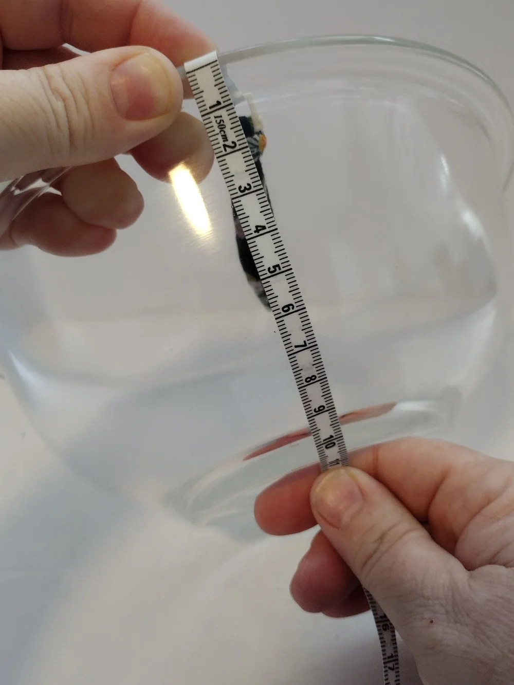 Pyrex clear glass