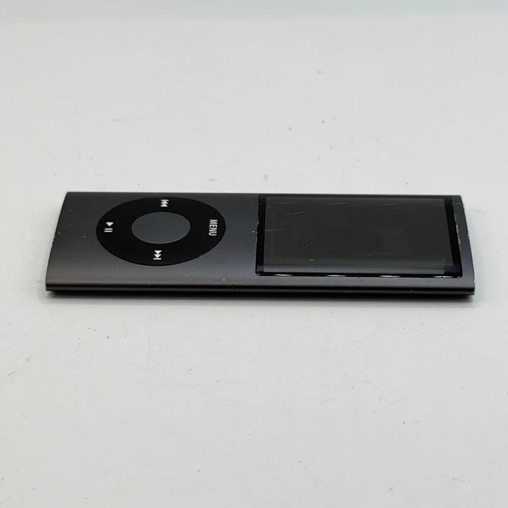 Apple iPod Nano 4th Gen 8GB Slate Gray Model A1285 Digital Media Player Engraved
