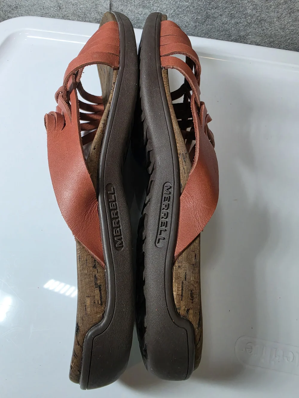 Merrell women redwood