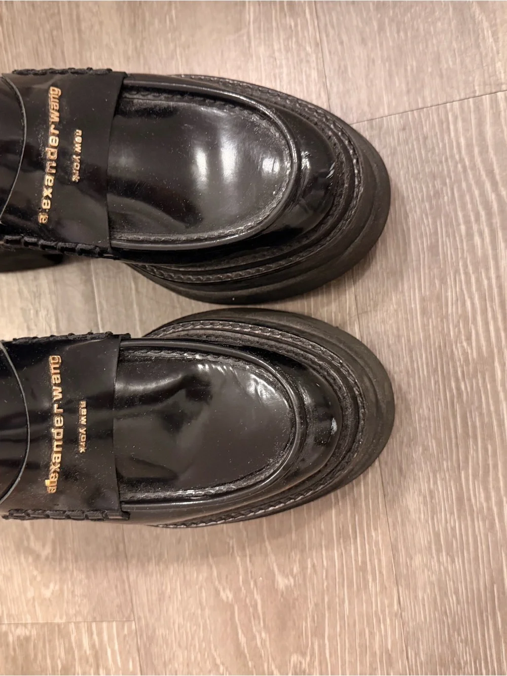 Alexander Wang glossy patent