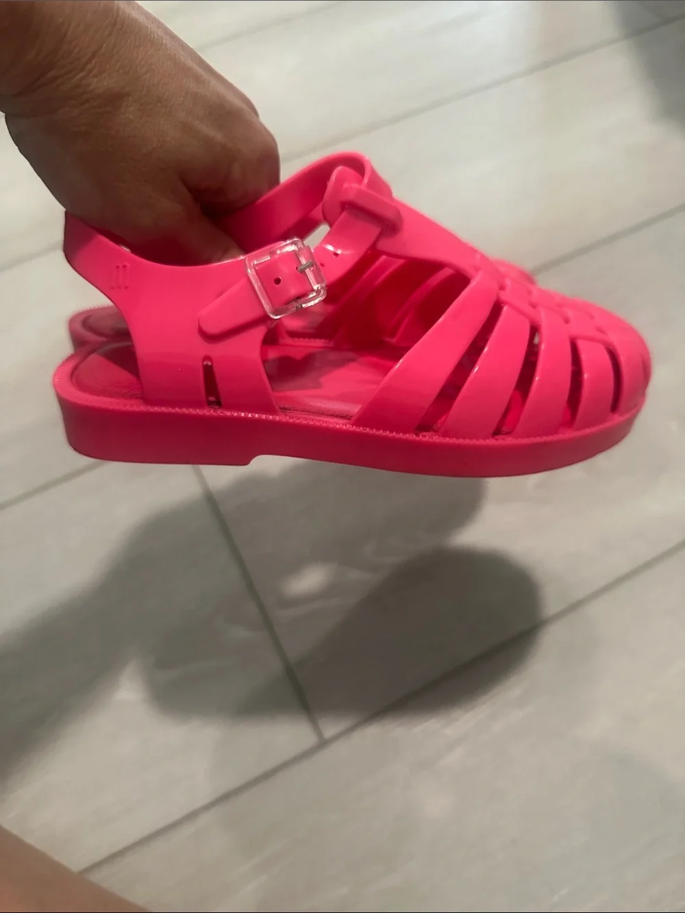 Mini Melissa glossy woven