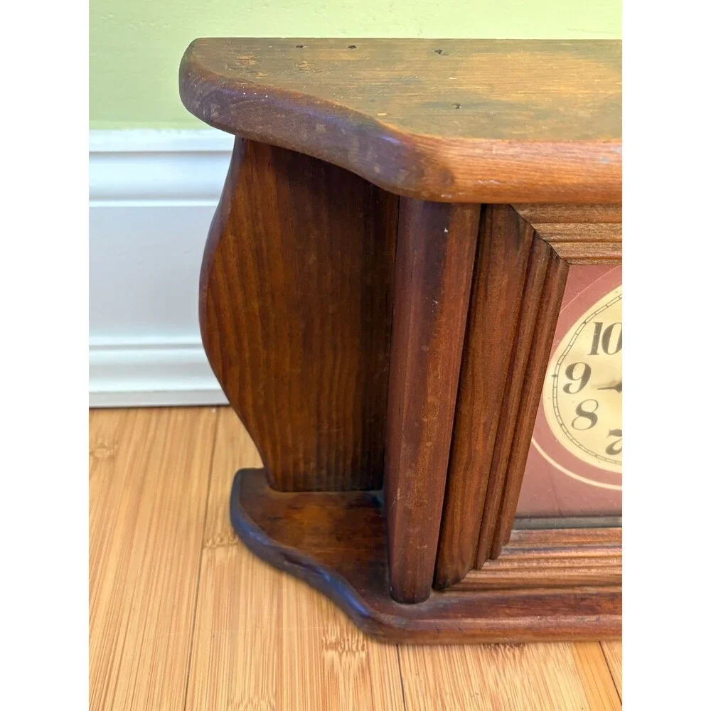 Quartz vintage wooden
