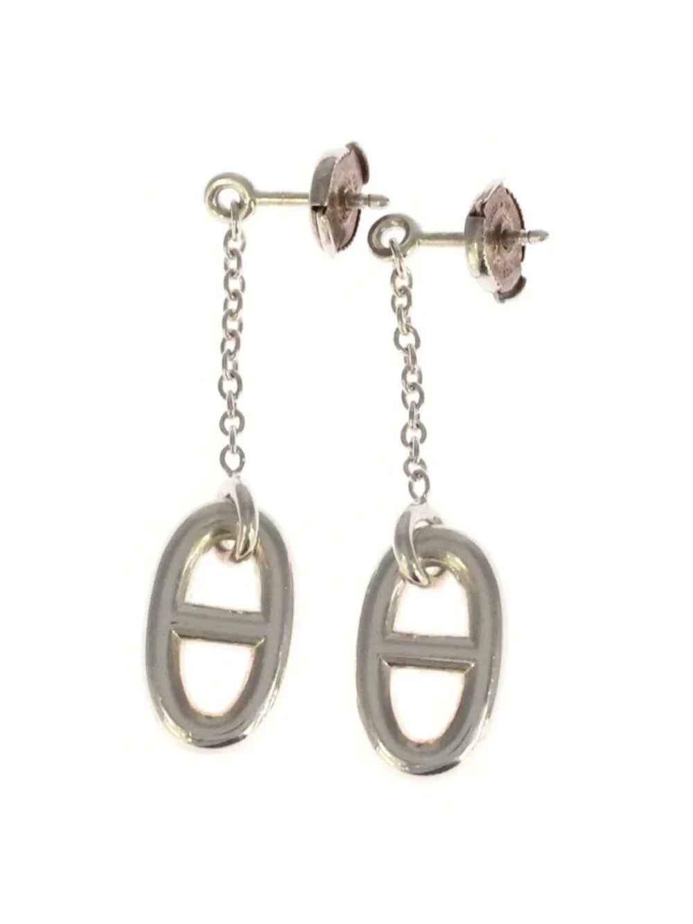Hermes Farandole Earrings Silver
