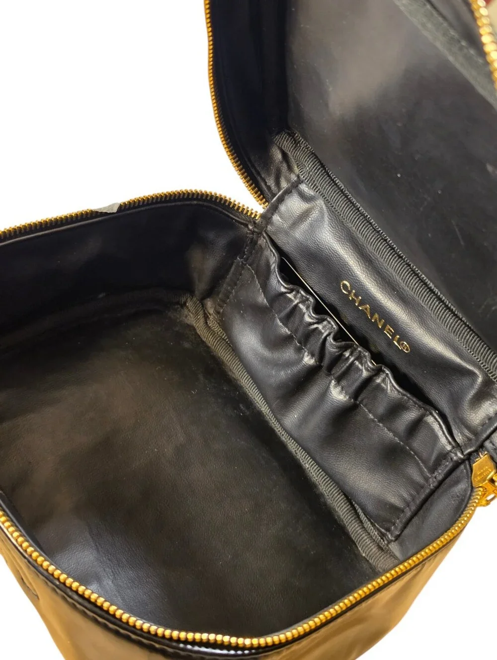 CHANEL patent leather
