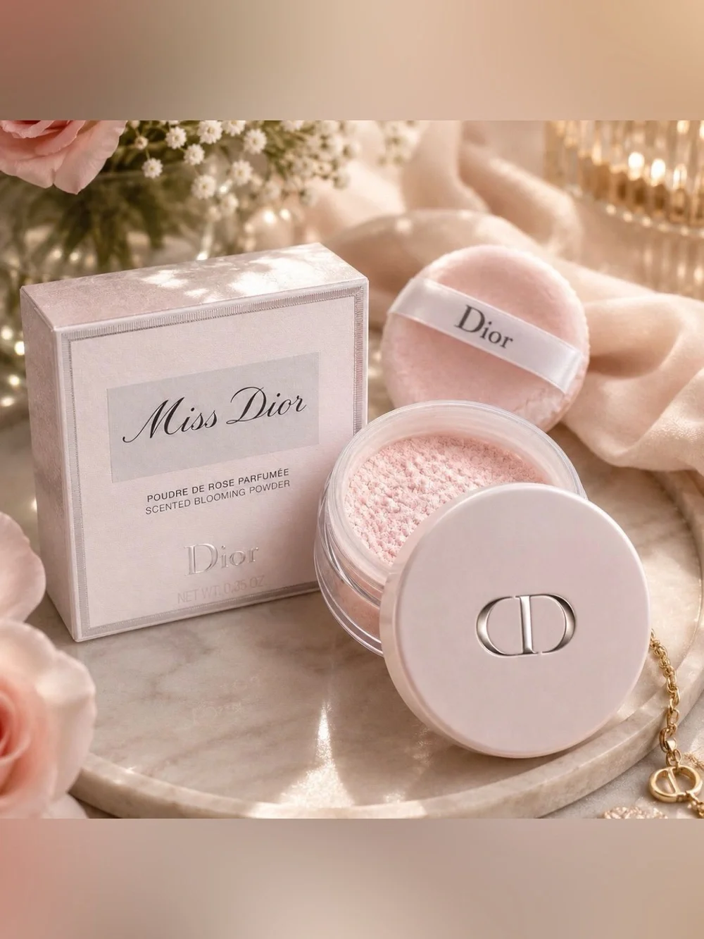 The Miss Dior Scented Blooming Body Powder