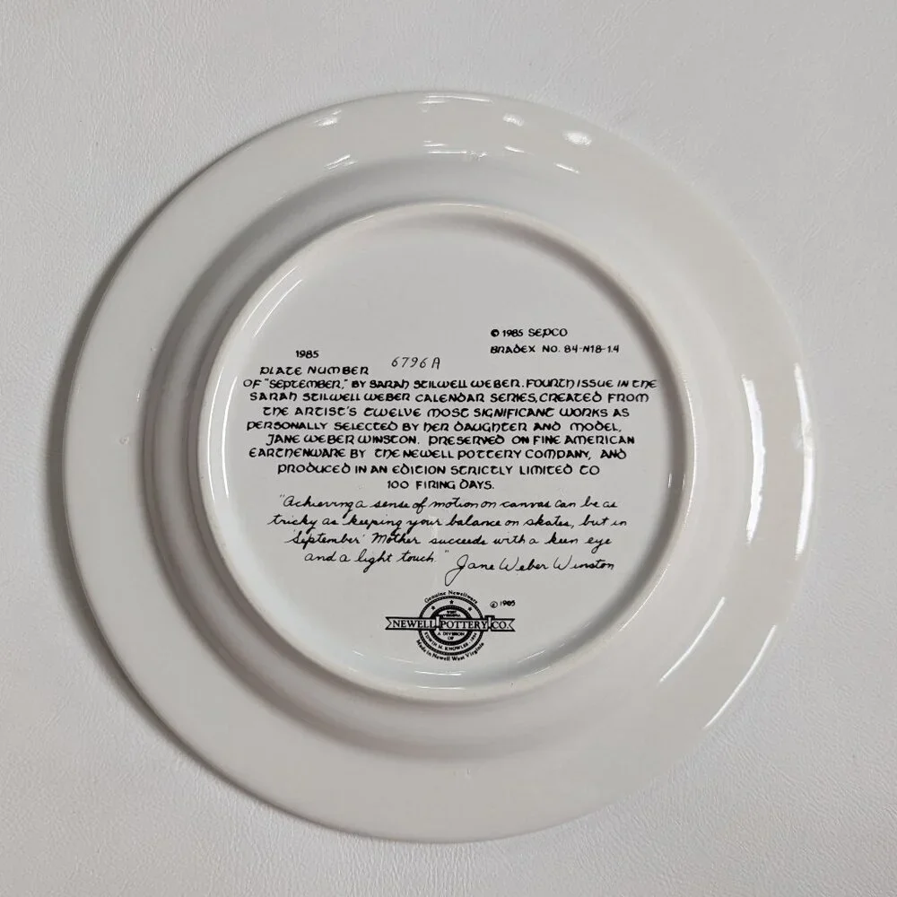 Newell Pottery CO this sara