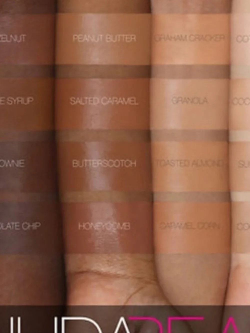 HUDA BEAUTY squished boxes