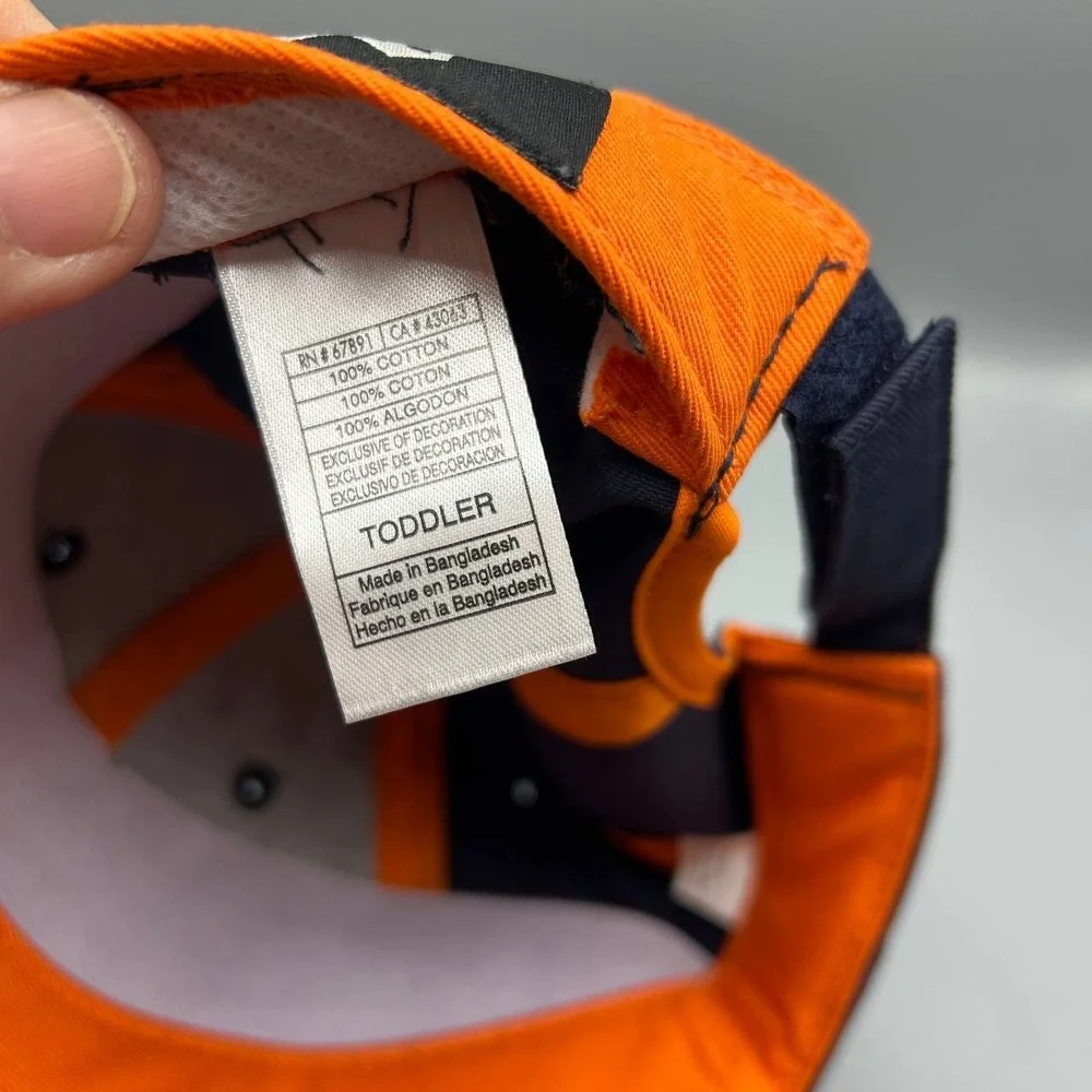 Auburn Tigers Hat Toddler Blue Embroidered NCAA Gen2‎ Strap Back Cap Cotton New