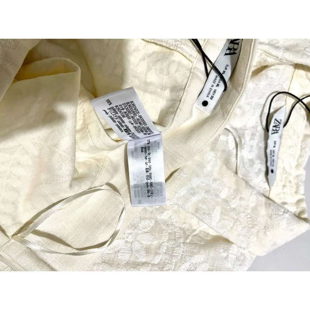 Zara collection embroidered