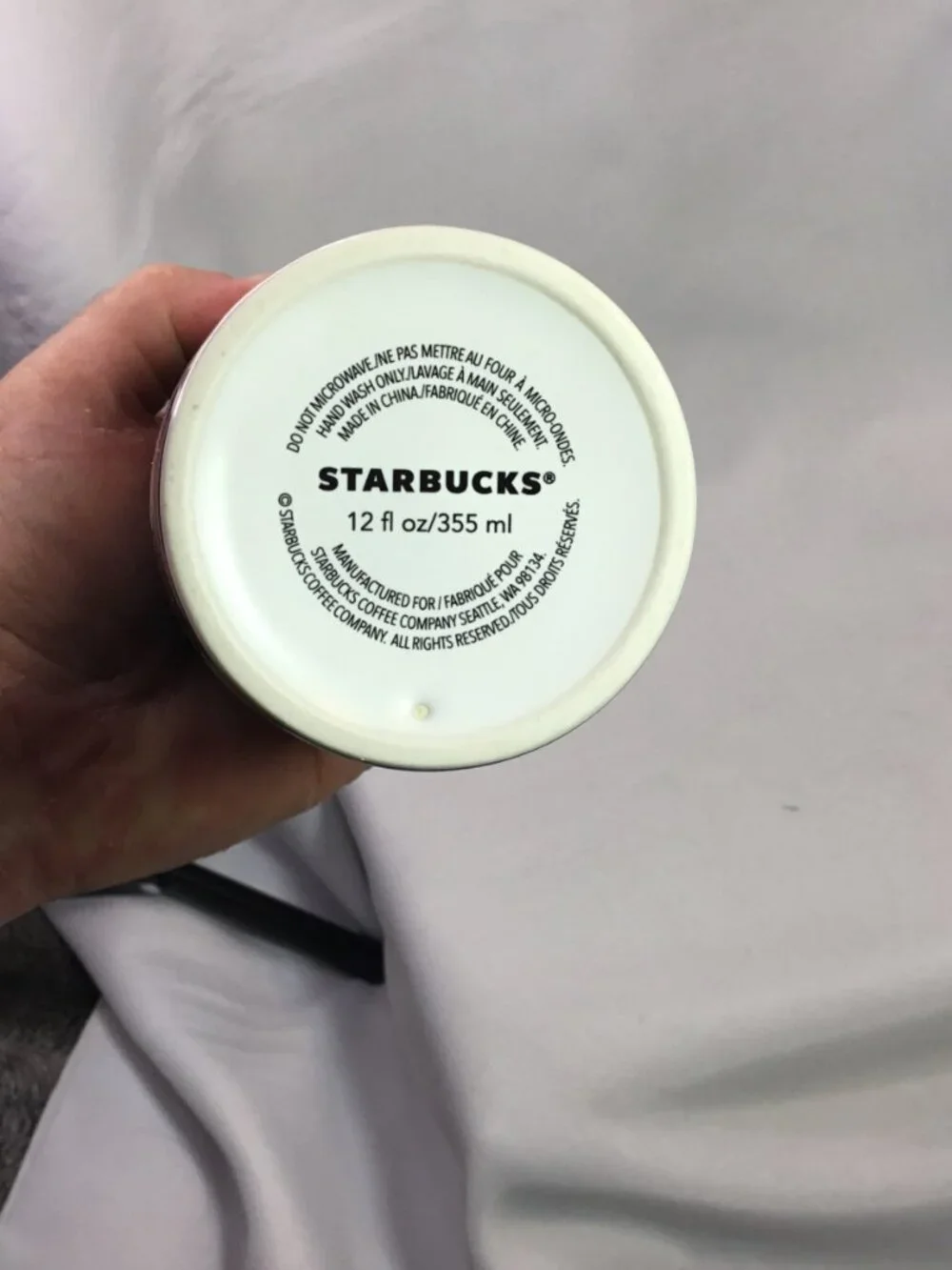 Starbucks mug very