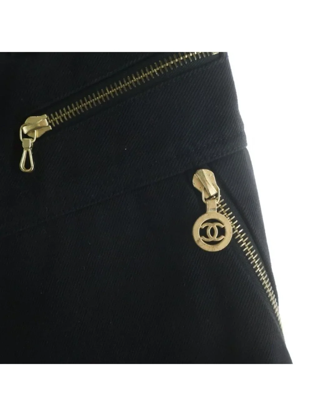Chanel Boutique Vintage Zip Pants