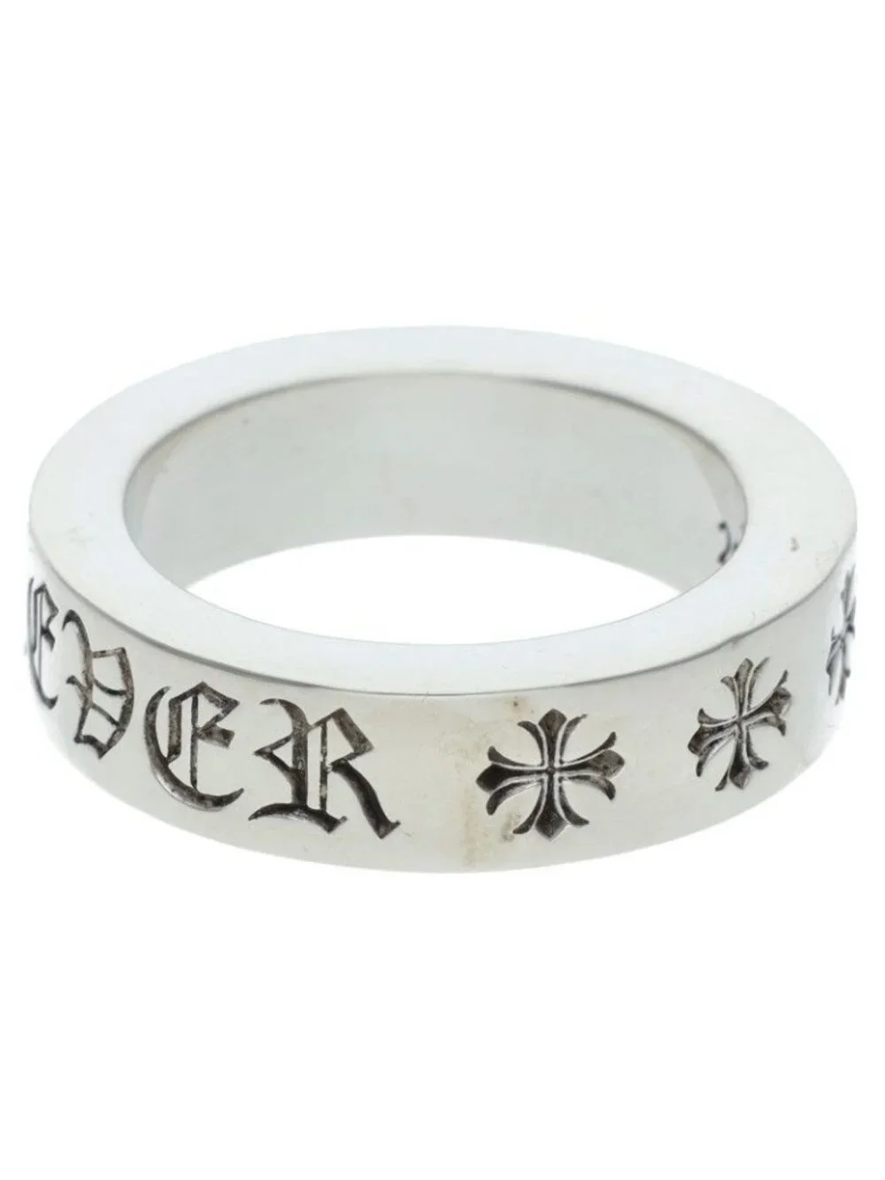 Chrome Hearts Spacer Forever Silver Ring