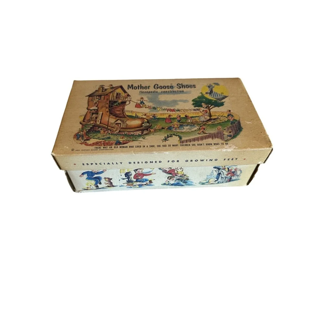 Mother Goose retro black