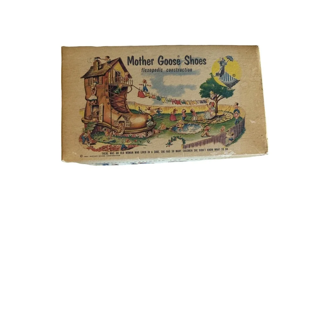 Mother Goose retro black