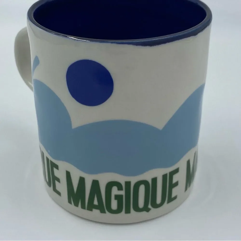 Anthropologie wide material mug
