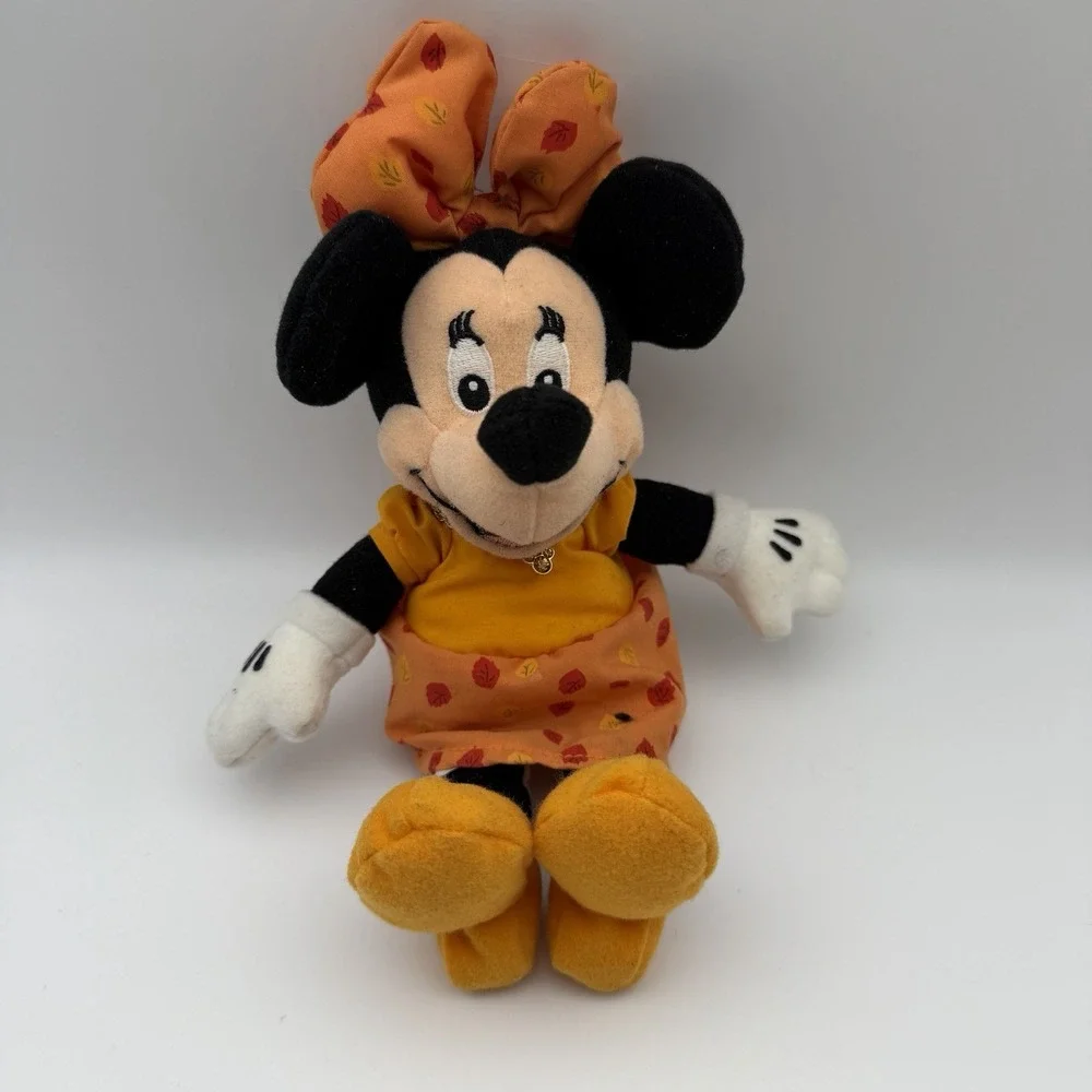 Disney Store Birthstone Necklace Minnie Plush 10