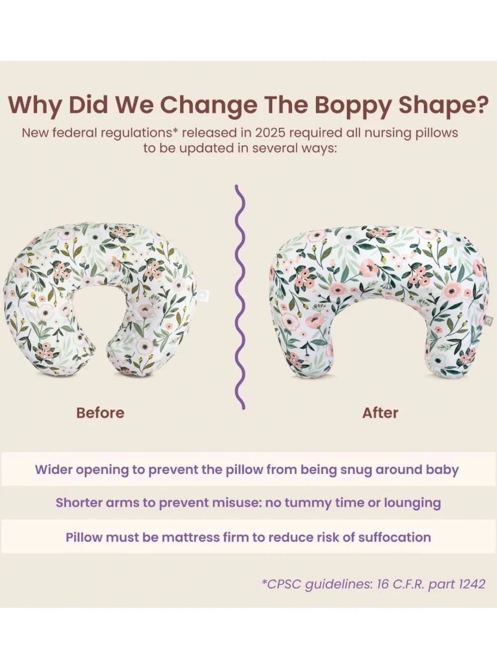 Boppy nursing pillow