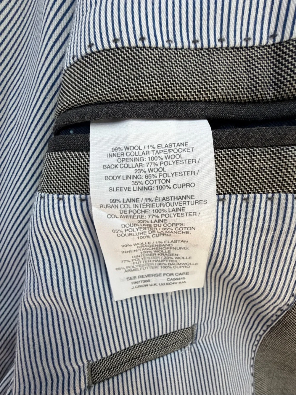 J. Crew slim not