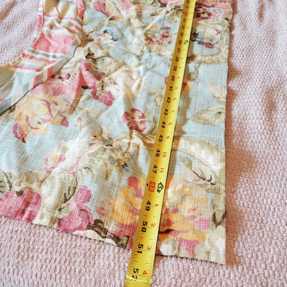 Waverly floral linen
