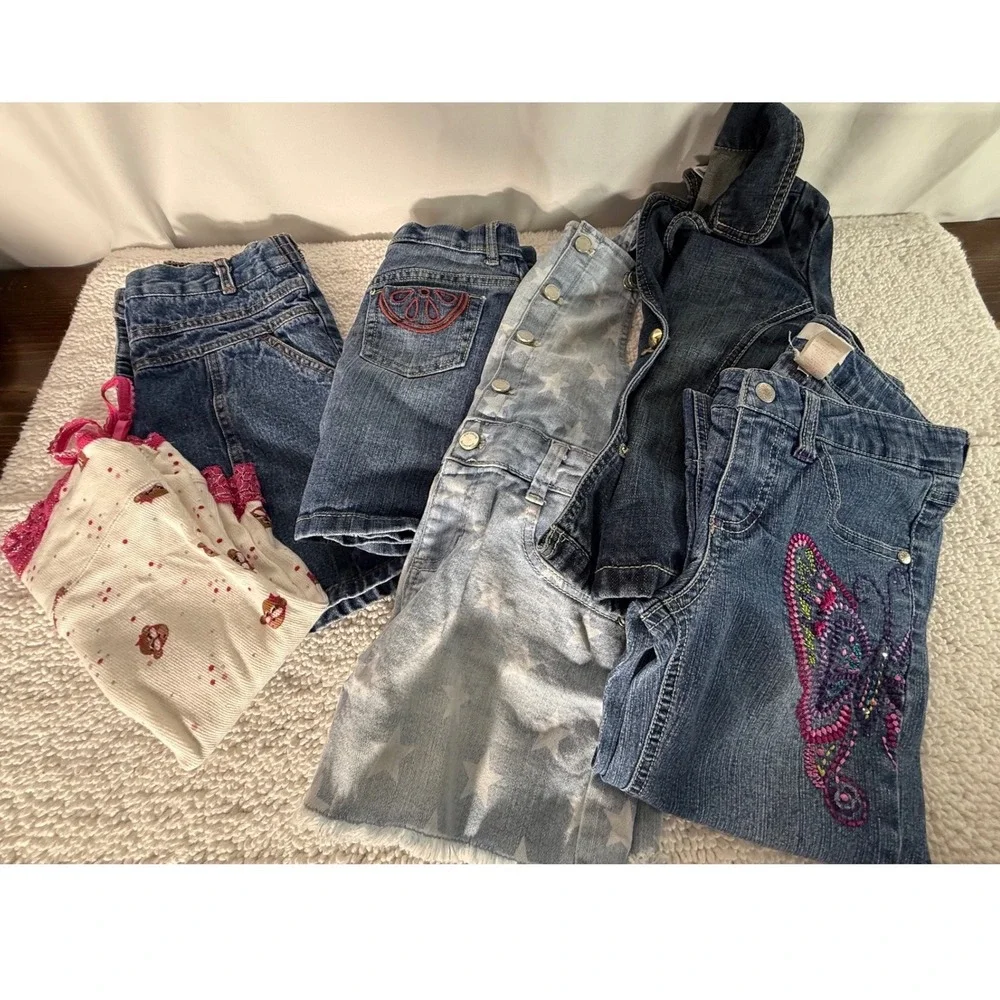 Girls Size 7/8 6 pc Bundle‎ Justice Circo Jordache Gymboree