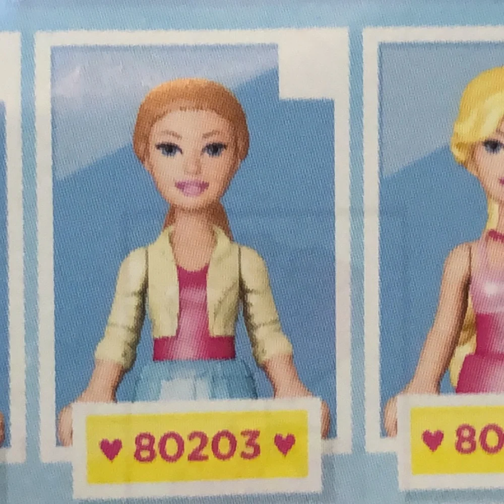 Barbie Mega Bloks 80203 Build and Style Barbie Mega Blocks Barbie Minifig