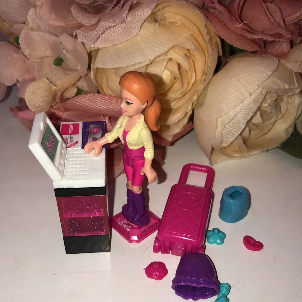 Barbie Mega Bloks 80203 Build and Style Barbie Mega Blocks Barbie Minifig