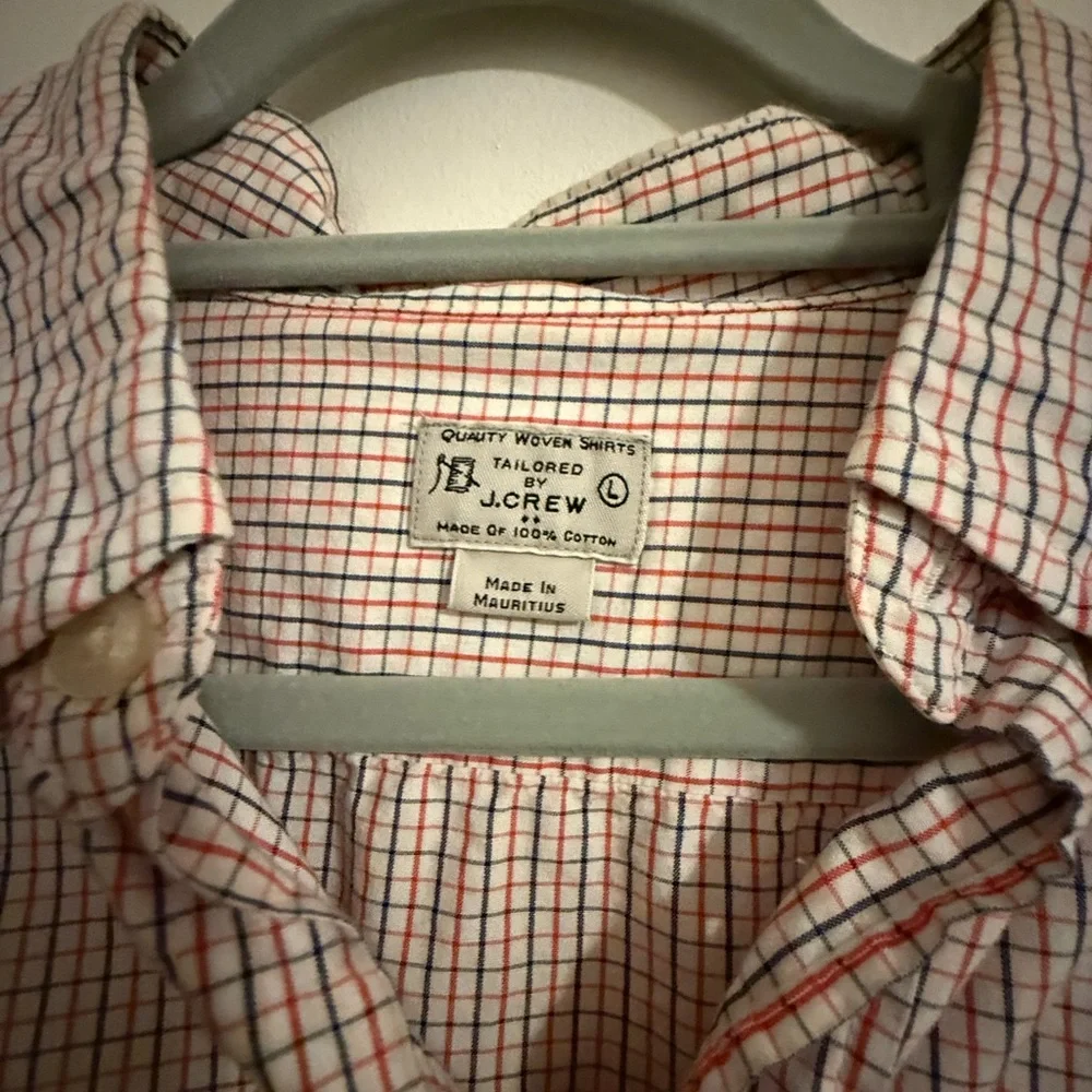 J. Crew classic checkered
