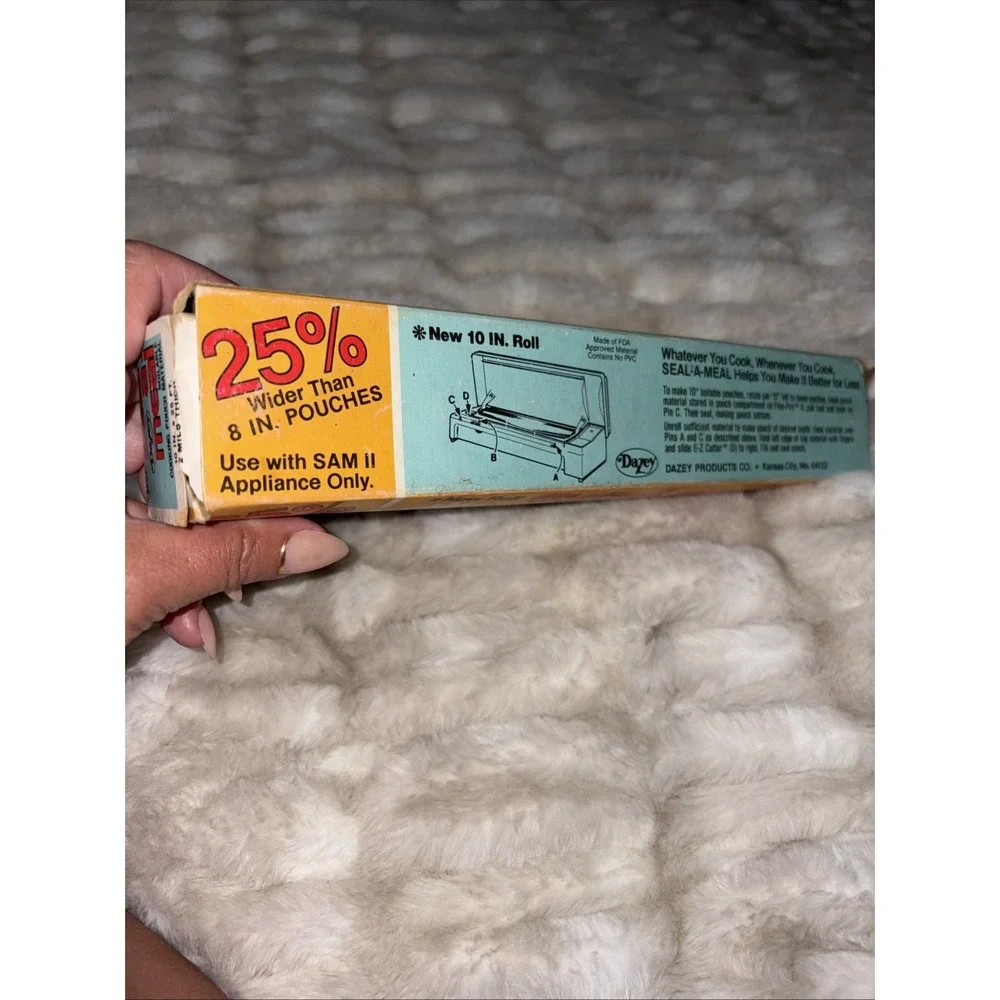 Dazey Seal A Meal Boilable Cooking Pouches 10