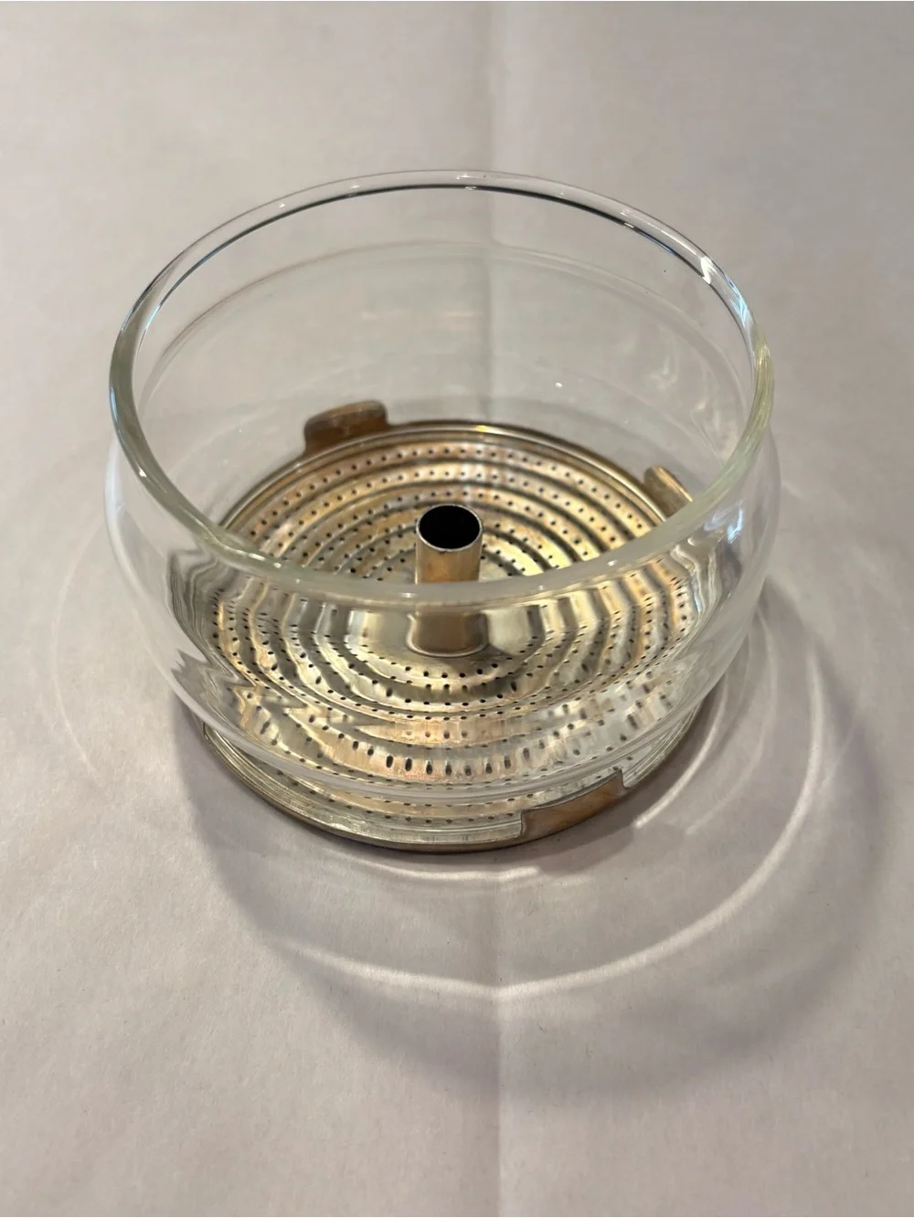 Vintage Pyrex 9-Cup Percolator Coffee Pot Replacement Glass Basket Part 7759-B