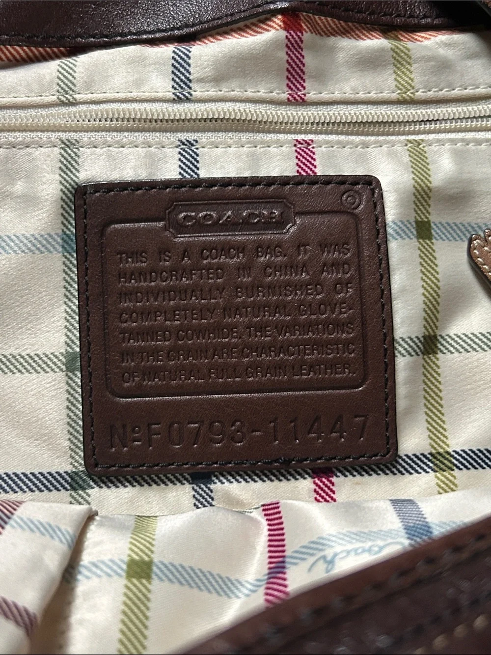 Coach stylish dark