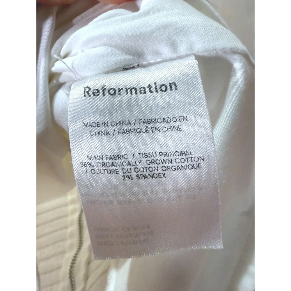 Reformation radiate effortless