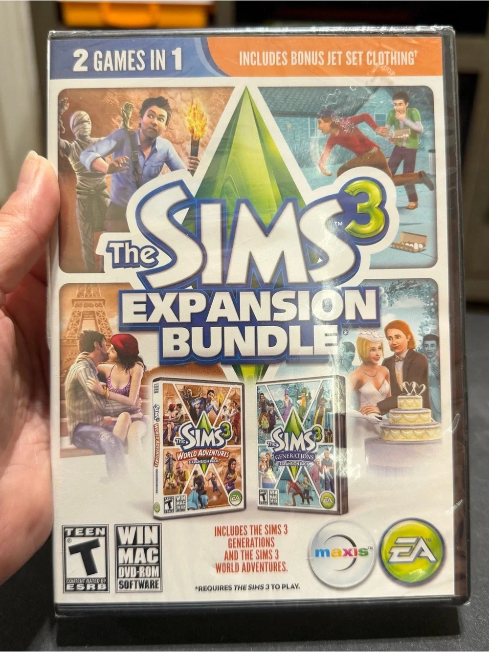 NWT The Sims 3 Expansion Bundle EA comp dvd game