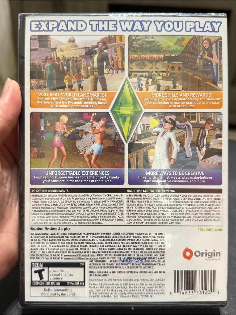 EA origins sims expansion
