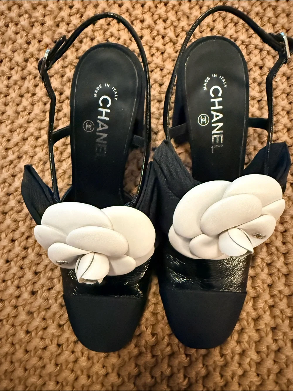 CHANEL slingback shoes