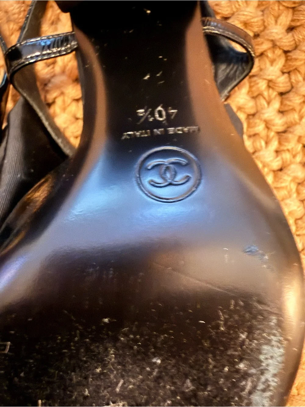 CHANEL slingback shoes
