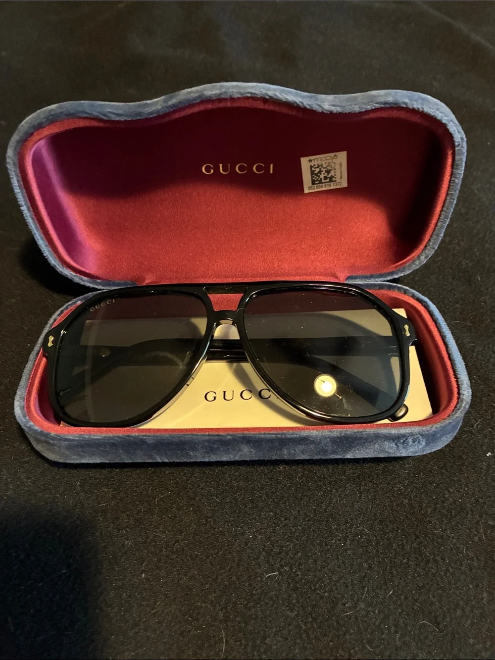 Gucci plush velvet
