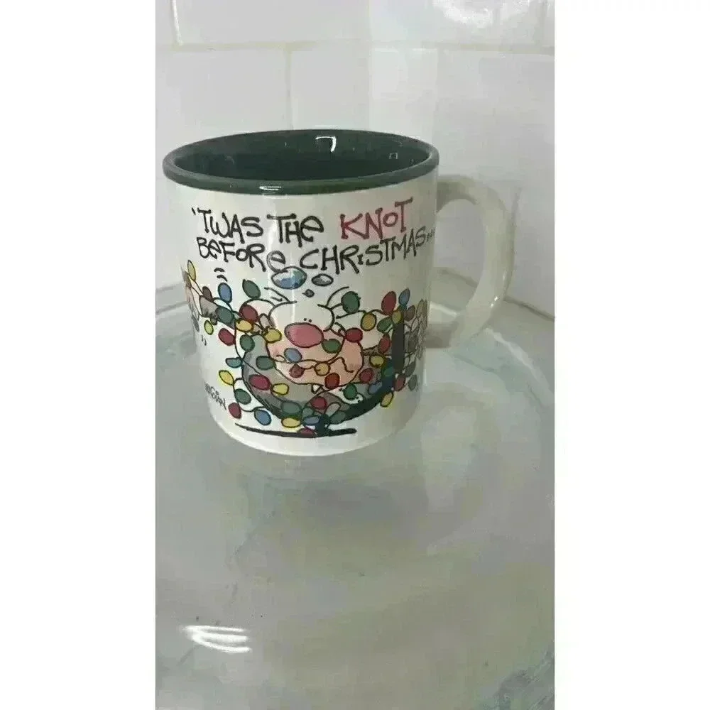 Twas the Knot Before Christmas Mug Shots Pabagian Potpourri Press Vintage 1987