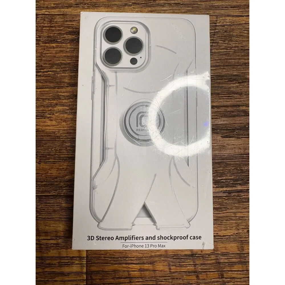 Redroad iPhone 13 Pro Max Silicone Case Shockproof Slim Protective Cover White