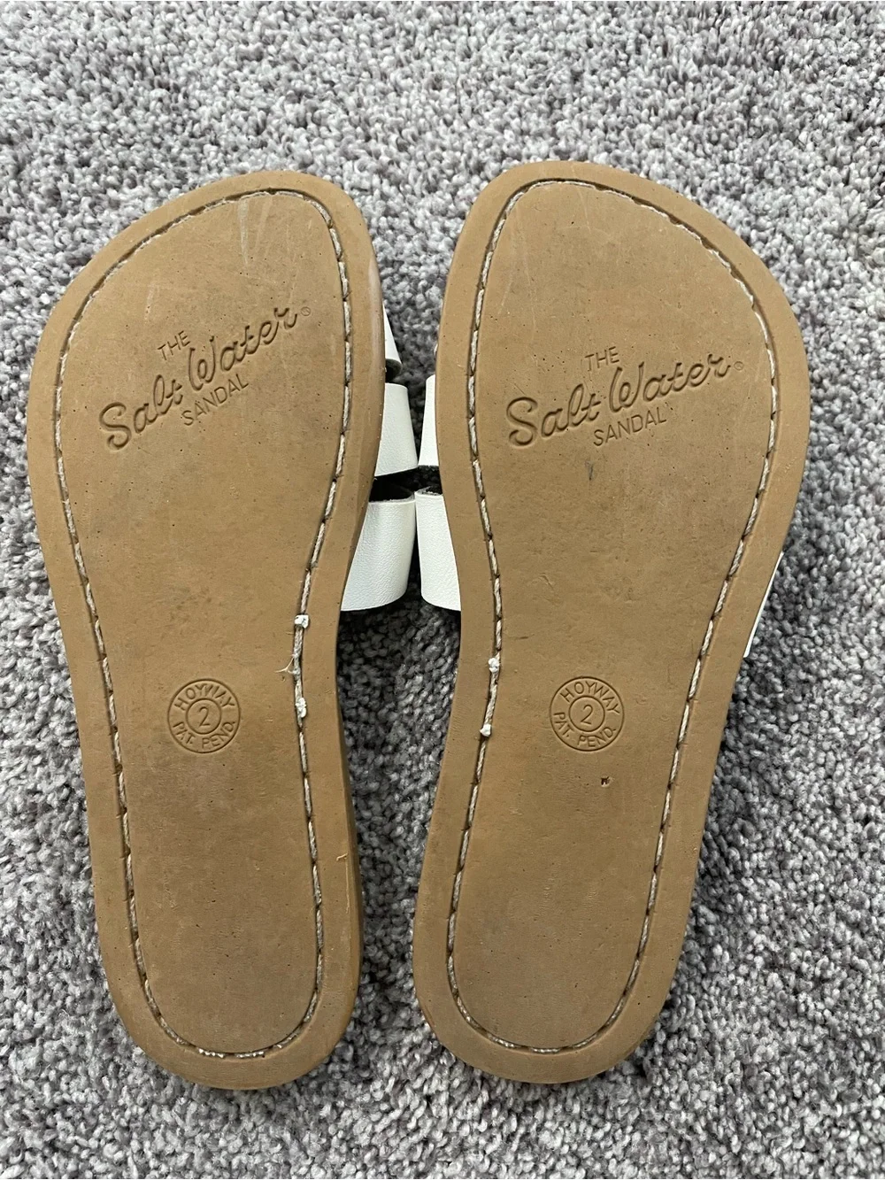 Salt Water Sandals by Hoy classic salt