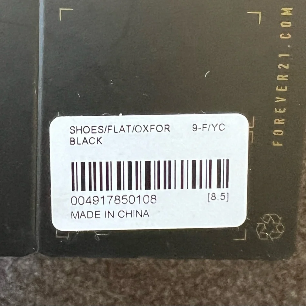 Forever 21 black patent