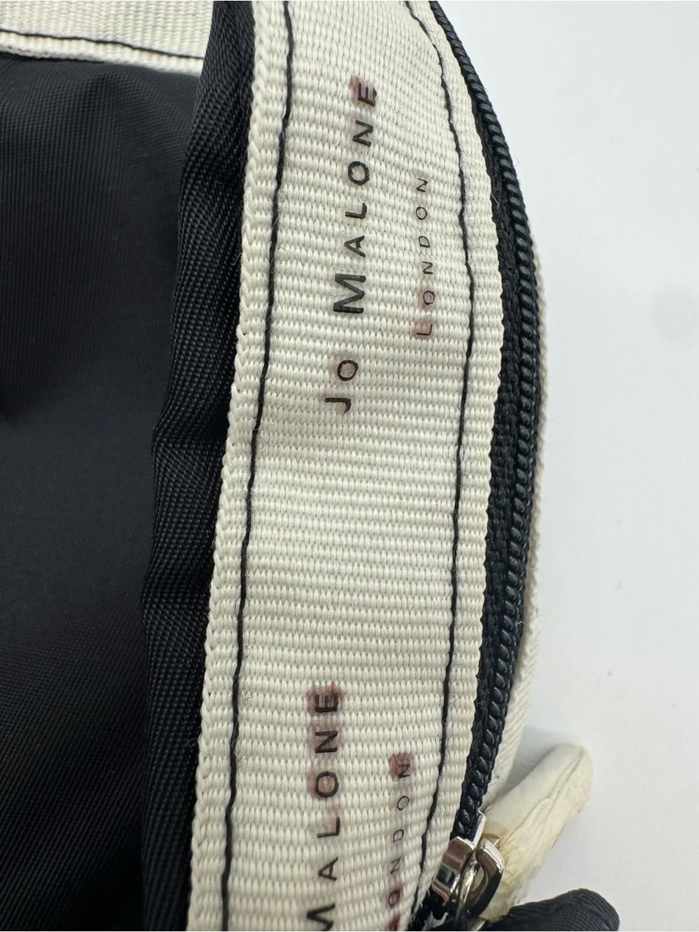 Jo Malone Black and Cream Toiletry Pouch
