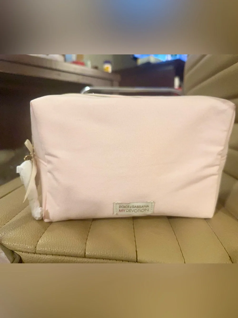 Dolce & Gabbana Pink My Devotion Cosmetic Pouch