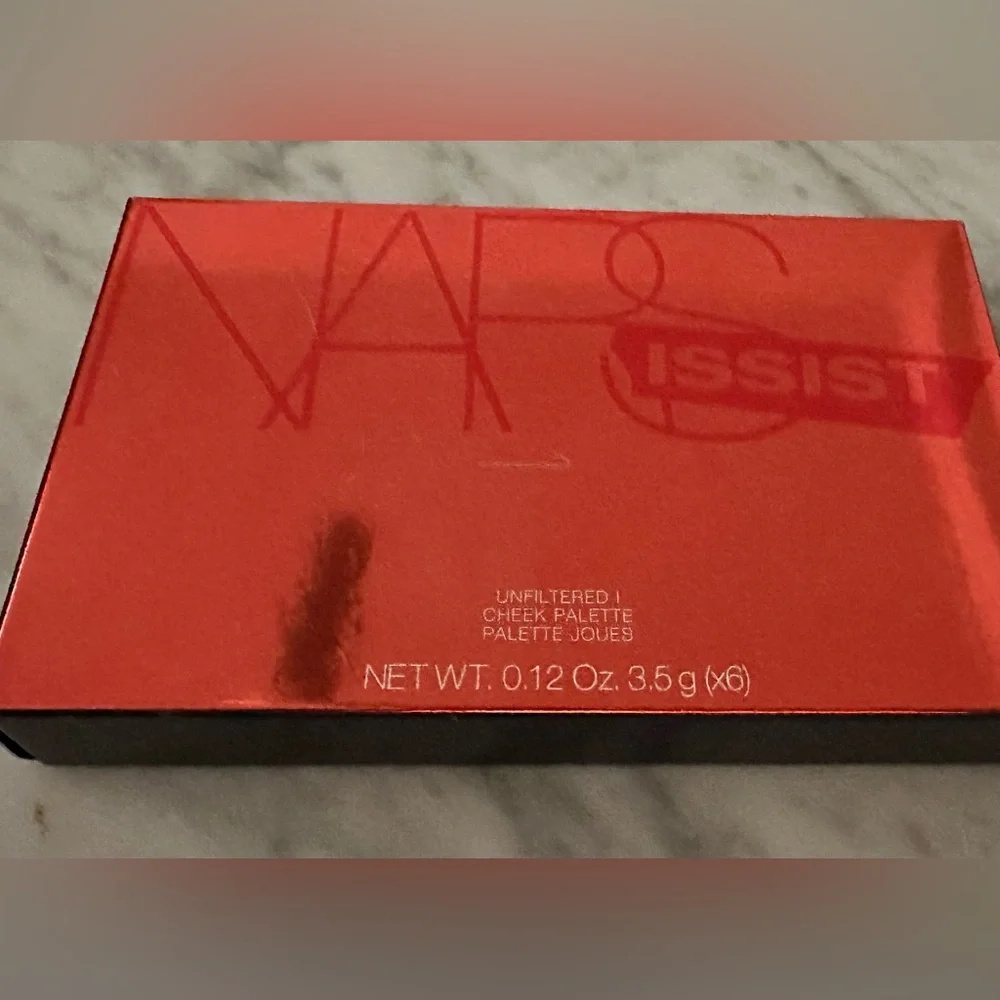 nars narsissist palette unfiltered blush BNIB