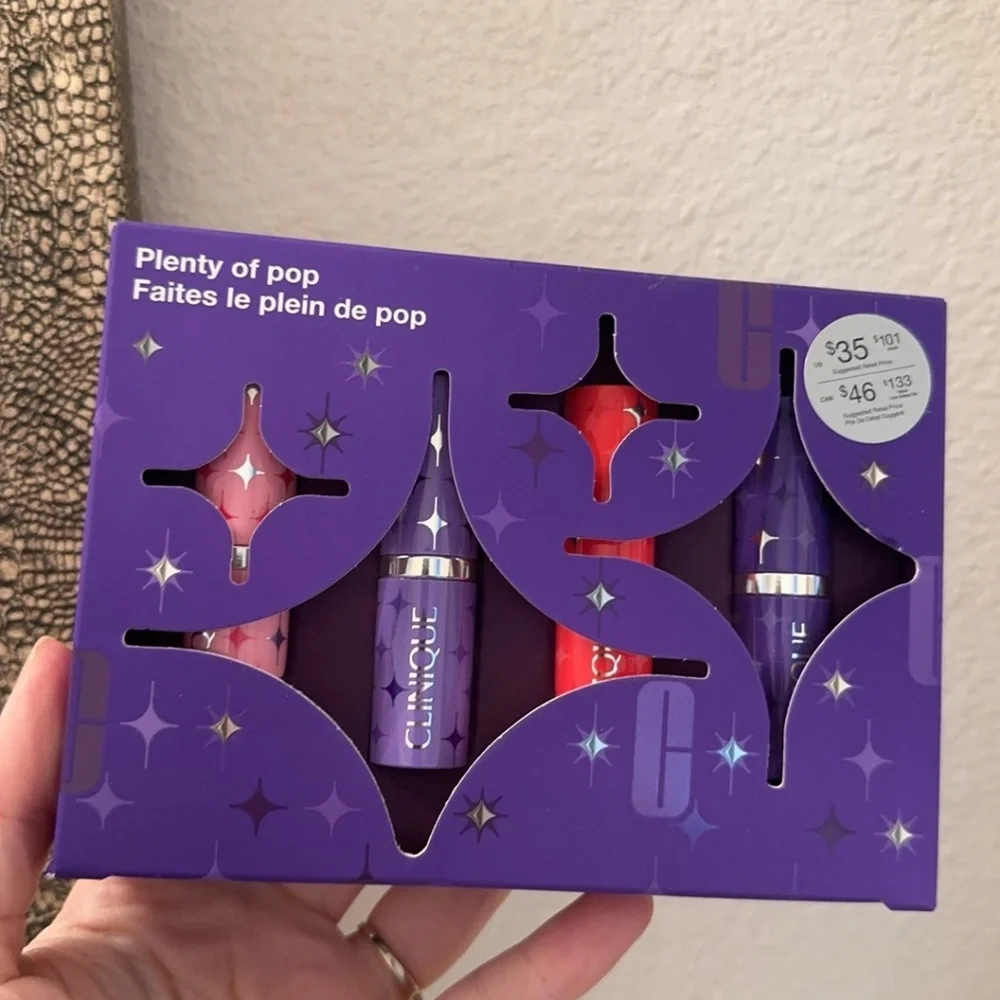 Clinique lipsticks that