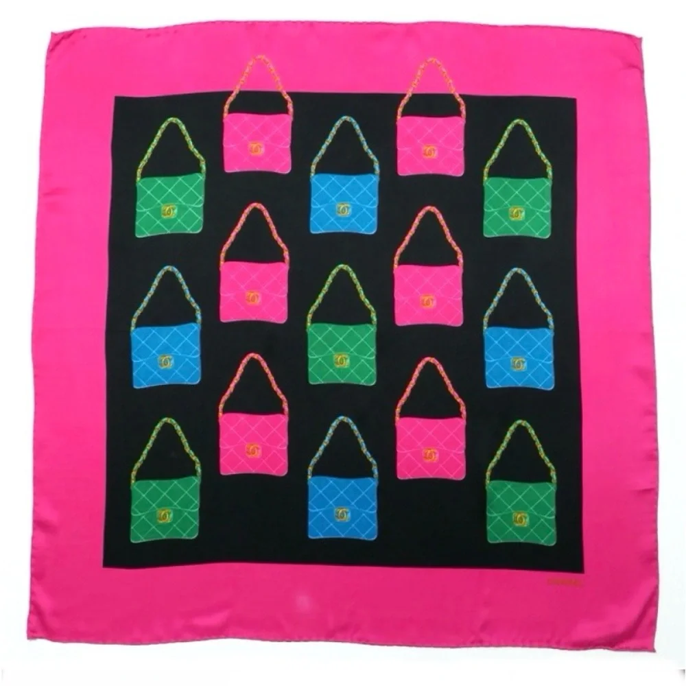 CHANEL environment scarf