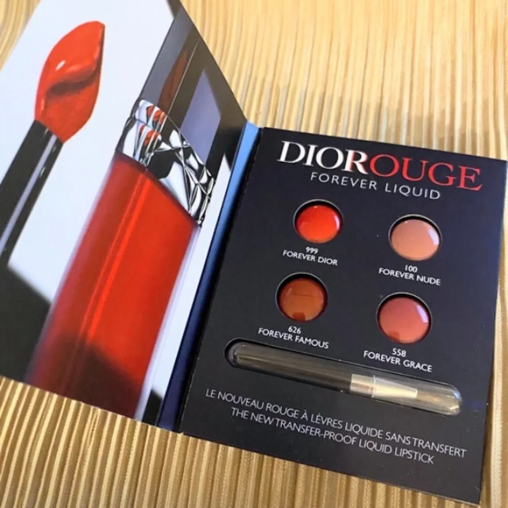 DIOR FOREVER LIQUID LIPSTICK 4 SHADES