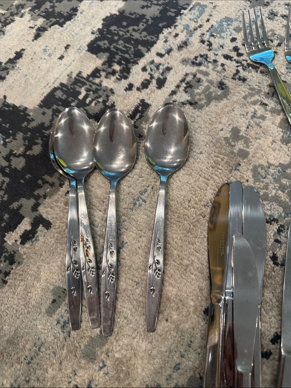 N/A silver stainless